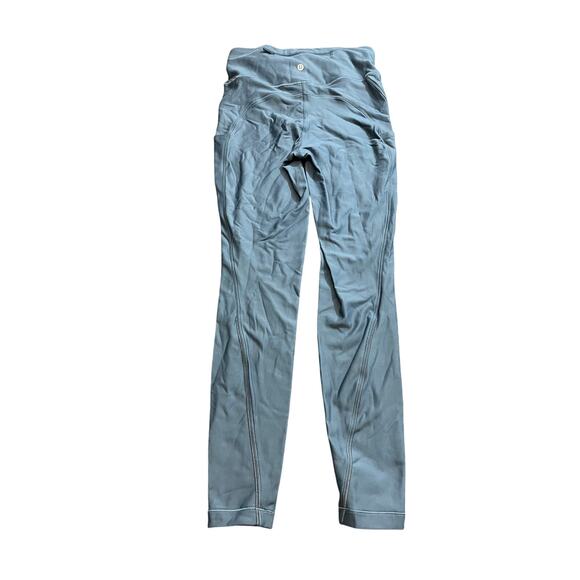 Lululemon Flurry Up Super High-Rise Tight 25" Petrol‎ Blue Womens Size 8 LW5CC6S - Picture 4 of 10